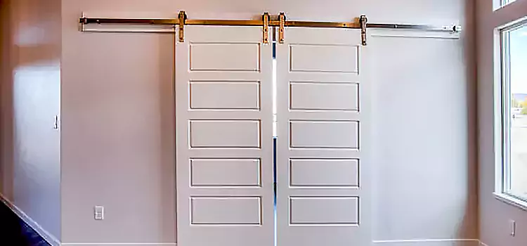 Glass Barn Door with Installation Hardware Kit Klamath Falls